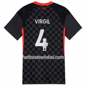 Liverpool Virgil van Dijk 4 Voetbalshirts Third 2020/21
